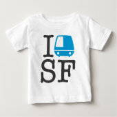 I Bart SF Baby Shirt (Voorkant)