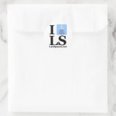 I beaker LS met domein Ronde Sticker (Tas)
