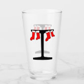 I-Beam Kerstkousen Glas (Voorkant)