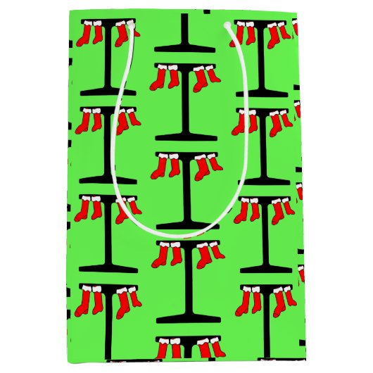 I-Beam Kerstkousen Medium Cadeauzakje (Voorkant)