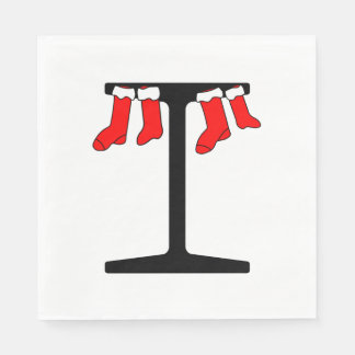 I-Beam Kerstkousen Servet