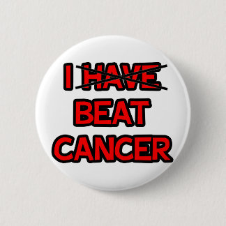 I Beat Cancer Ronde Button 5,7 Cm