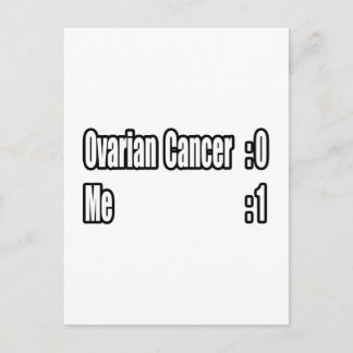 I Beat Ovarian Cancer (Scorebord) Briefkaart