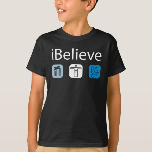 I Believe God Faith Design For Christian T-shirt (Voorkant)