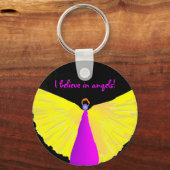 I Believe in Angels! Sleutelhanger (Voorkant)