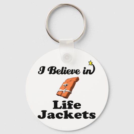 i believe in life jackets sleutelhanger (Voorkant)