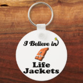 i believe in life jackets sleutelhanger (Voorkant)