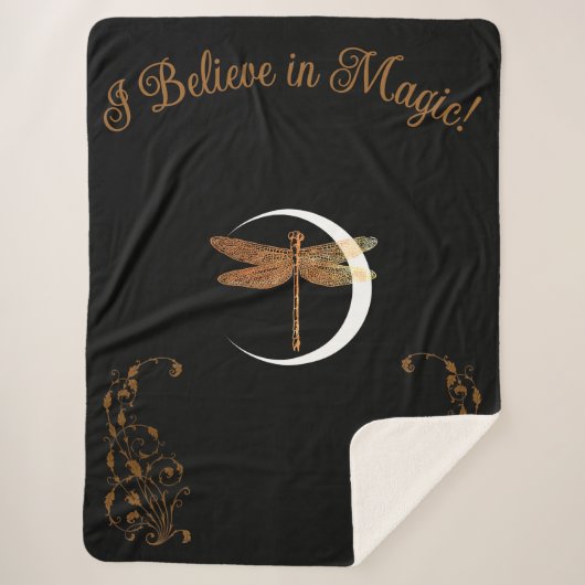 I Believe in Magic!  Sherpa Deken (Voorkant)