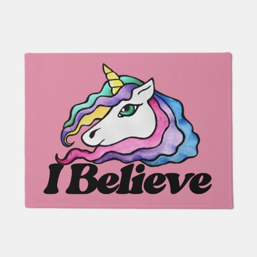 I Believe in Unicorns Deurmat (Voorkant)