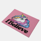 I Believe in Unicorns Deurmat (Schuin)