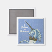 I Believe in Unicorns Magneet (Voorkant / Achterkant)