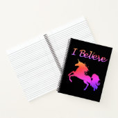 I Believe in Unicorns Notitieboek (Binnen)