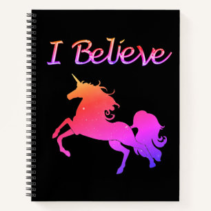 I Believe in Unicorns Notitieboek