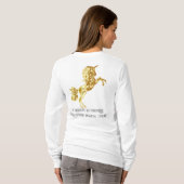 I Believe in Unicorns T-shirt (Achterkant volledig)