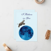 I Believe in You Note Card Notitiekaartje (Voorkant / Achterkant in situ)
