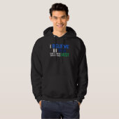 I Believe In Your Best Don't Stress Teacher Testin Hoodie (Voorkant volledig)