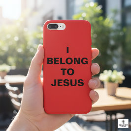 "I Belong To Jesus" Apple iPhone 8/7 Hoesje