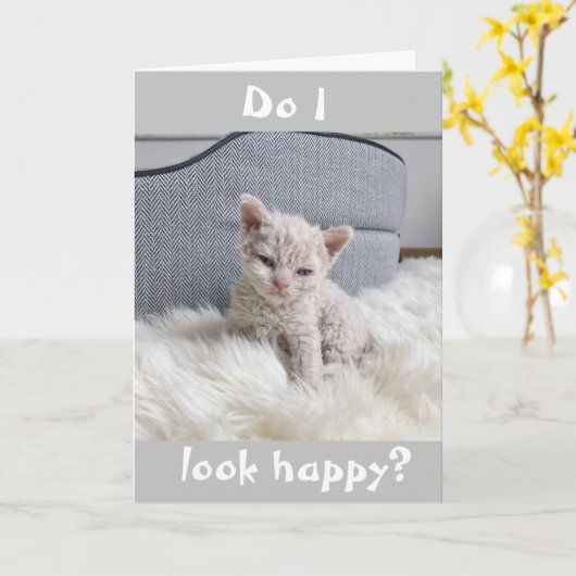 **I BEN GEZEGD OMDAT IK JE BIRTHDAY* KAART VERGETE (Gele Bloem)