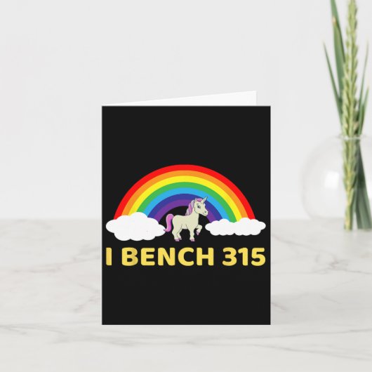 I Bench 315 Bench Press 315 Lb Club Bodybuilding S Kaart (Voorkant)