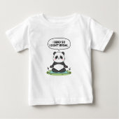 “I Bend So I Don’t Break” panda design (Voorkant)