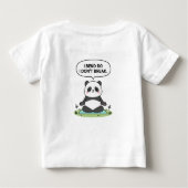 “I Bend So I Don’t Break” panda design (Achterkant)