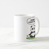 “I Bend So I Don’t Break” panda design Koffiemok (Voorkant rechts)