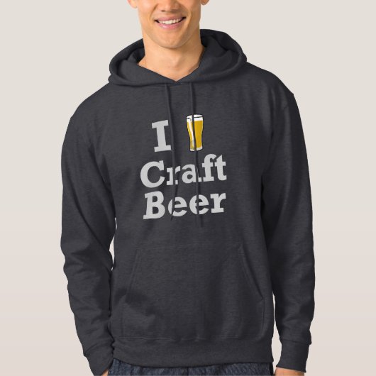 I [bier] Craft Beer Hoodie (Voorkant)