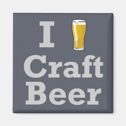 I [bier] Craft Beer Magneet (Voorkant)