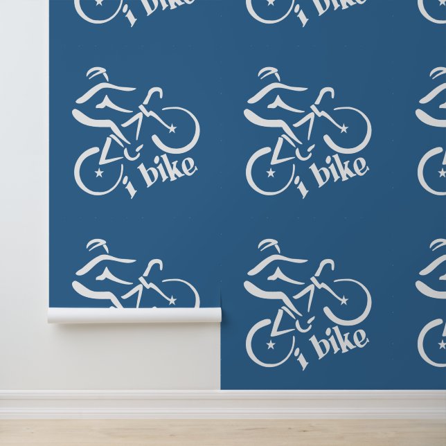 I BIKE aangepaste kleur Behang (Applicatie)