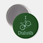 I Bike Duluth Magneet (Voorkant / Achterkant)