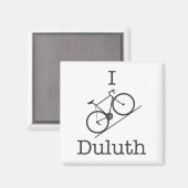 I Bike Duluth Magneet (Voorkant / Achterkant)