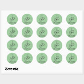 I Bike Duluth Ronde Sticker (Vel)