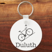 I Bike Duluth Sleutelhanger (Voorkant)