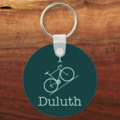I Bike Duluth Sleutelhanger (Voorkant)