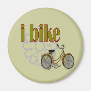 "i bike" GOLD BIKE en het ontwerp van de motor Magneet