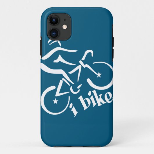 I BIKE iPhone 5 Hoesje-Mate Case-Mate iPhone Case (Achterkant)