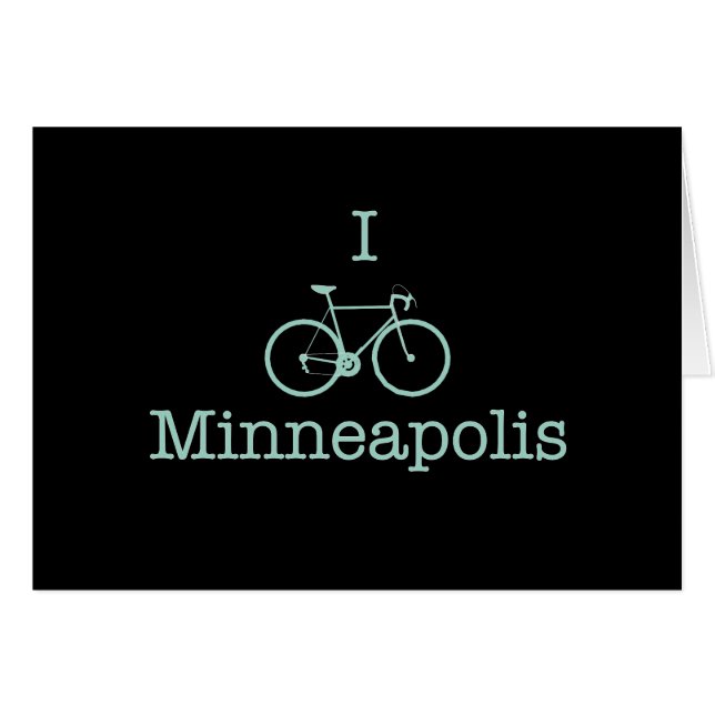 I Bike Minneapolis (Voorkant Horizontaal)