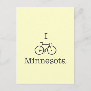 I Bike Minnesota Briefkaart