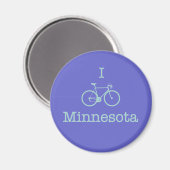 I Bike Minnesota Magneet (Voorkant / Achterkant)