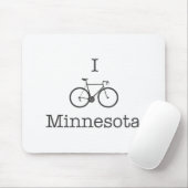 I Bike Minnesota Muismat (Met muis)