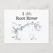 I Bike Root River Briefkaart (Voorkant)