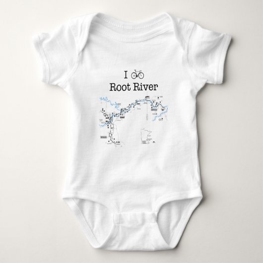 I Bike Root River Romper (Voorkant)