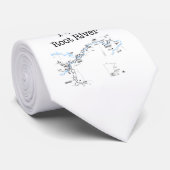 I Bike Root River Stropdas (Opgerold)