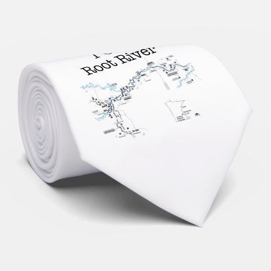 I Bike Root River Stropdas (Opgerold)