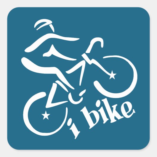 I Bike stickers (Voorkant)