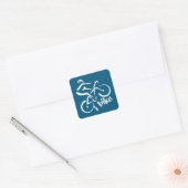 I Bike stickers (Envelop)