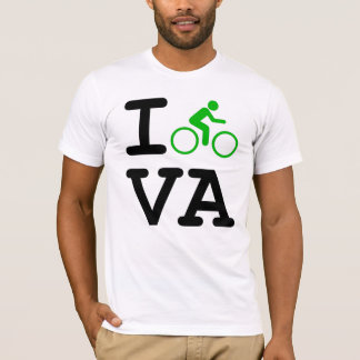 I Bike VA T-shirt