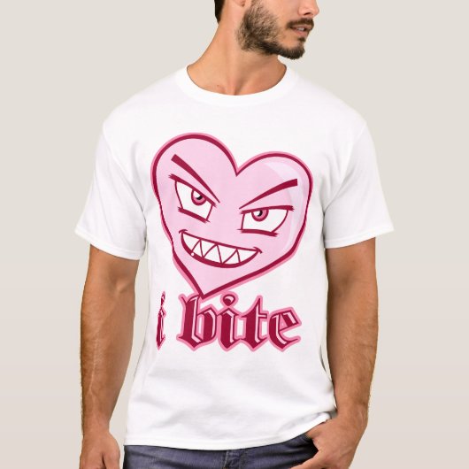 I Bite T-shirt (Voorkant)