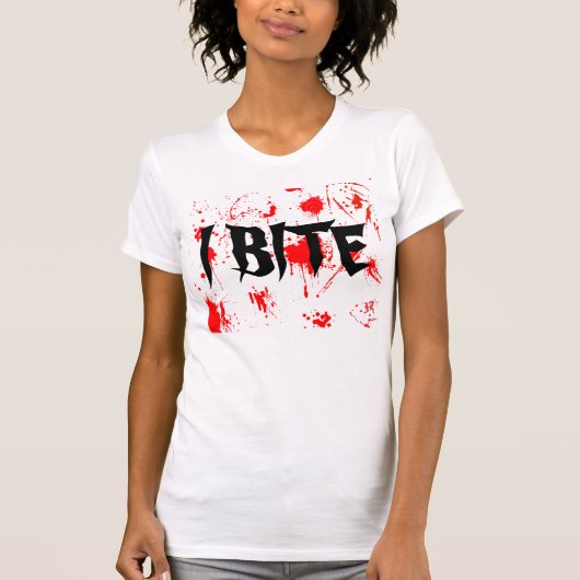 I BITE (VAMPIRES) T-SHIRT (Voorkant)