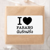 I Black Heart (Love) Farang Etiket (Insitu)